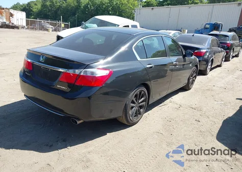 2015 Honda Accord Sport из США, поврежденный, VIN 1HGCR2F54FA156743